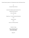 Cover page: Stochastic Queueing Models for Air Transportation Systems with Scheduled Arrivals