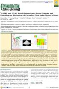 Cover page: 1H NMR and GC-MS Based Metabolomics Reveal Defense and Detoxification Mechanism of Cucumber Plant under Nano-Cu Stress