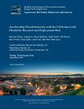 Cover page: Accelerating Decarbonization with the California Load Flexibility Research and Deployment Hub
