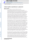 Cover page: Cellular Cognition: Sequential Logic in a Giant Protist