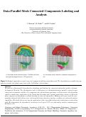 Cover page: Data-Parallel Mesh Connected Components Labeling and Analysis