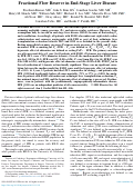Cover page: Fractional Flow Reserve in End-Stage Liver Disease