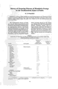 Cover page: Survey of Greening Disease of Mandarin Orange in the Northeastern States of India