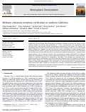 Cover page: Methane emissions inventory verification in southern California