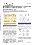 Cover page: Supramolecular Ga4L6 12– Cage Photosensitizes 1,3-Rearrangement of Encapsulated Guest via Photoinduced Electron Transfer