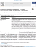 Cover page: Percutaneous cholecystostomy tube placement as a bridge to cholecystectomy for grade III acute cholecystitis: A national analysis.