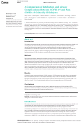 Cover page: A Comparison of Intubation and Airway Complications Between COVID-19 and Non-COVID-19 Critically Ill Subjects