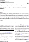 Cover page: Exopolysaccharide production in Ensifer meliloti laboratory and native strains and their effects on alfalfa inoculation