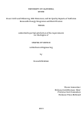 Cover page: Power Grid Load-Balancing, GHG Emissions, and Air Quality Impacts of California Renewable Energy Integration and Electrification