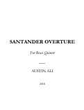 Cover page: Santander Overture