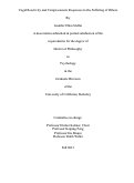 Cover page: Vagal Reactivity and Compassionate Responses to the Suffering of Others