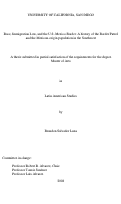 Cover page: Race, immigration law, and the U.S.-Mexico border : a history of the border patrol and the Mexican-origin population in the Southwest