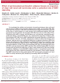 Cover page: Effect of perineoplasm perinephric adipose tissues on migration of clear cell renal cell carcinoma cells: a potential role of WNT signaling