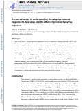 Cover page: Recent advances in understanding the adaptive immune response to Zika virus and the effect of previous flavivirus exposure