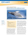 Cover page of California Naturalist Series: Natural History of the California Current