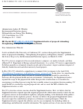 Cover page of UC Comments on Supplemental notice of proposed rulemaking: Strengthening Transparency in Regulatory Science (Docket ID EPA-HQ-OA-2018-0259)