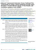 Cover page: Adjuvant Trastuzumab Emtansine Versus Paclitaxel Plus Trastuzumab for Stage I Human Epidermal Growth Factor Receptor 2-Positive Breast Cancer: 5-Year Results and Correlative Analyses From ATEMPT.