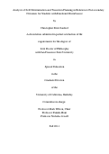 Cover page: Analysis of Self-Determination and Transition Planning in Relation to Postsecondary Outcomes for Students with Emotional Disturbances