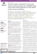 Cover page: Prospective study on embolization of intracranial aneurysms with the pipeline device (PREMIER study): 3-year results with the application of a flow diverter specific occlusion classification