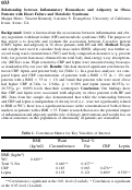 Cover page: Relationship between Inflammatory Biomarkers and Adiposity in Obese Patients with Heart Failure and Metabolic Syndrome