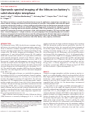 Cover page: Operando spectral imaging of the lithium ion battery's solid-electrolyte interphase.