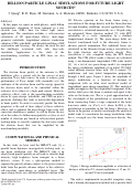 Cover page: Billion particle linac simulations for future light sources