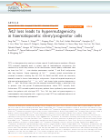 Cover page: Tet2 loss leads to hypermutagenicity in haematopoietic stem/progenitor cells.