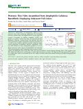 Cover page: Photonic Thin Films Assembled from Amphiphilic Cellulose Nanofibrils Displaying Iridescent Full-Colors