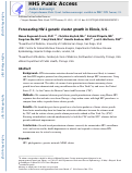 Cover page: Forecasting HIV-1 Genetic Cluster Growth in Illinois,United States