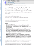 Cover page: Intima-Media Thickness and Cognitive Function in Stroke-Free Middle-Aged Adults