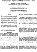 Cover page: Coupling Dynamical and Connectionist Models: Representation of SpatialAttention via Learned Deictic Gestures in Human-Robot Interaction