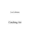 Cover page: Catching Air