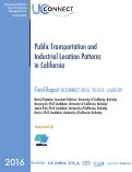 Cover page: Public Transportation and Industrial Location Patterns in California