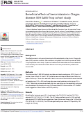 Cover page: Beneficial effects of benznidazole in Chagas disease: NIH SaMi-Trop cohort study