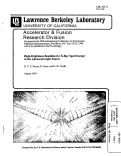 Cover page: High-Brightness Beamline for X-ray Spectroscopy at the Advanced Light Source