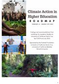 Cover page of Climate Action in Higher Education: Roadmap