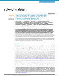 Cover page: The United States COVID-19 Forecast Hub dataset
