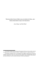 Cover page of The Architecture of Disclaim: AI, Implicit Bias, and their (Un)predictable Convergence