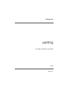 Cover page: parting