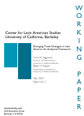 Cover page: Diverging Trade Strategies in Latin America: An Analytical Framework