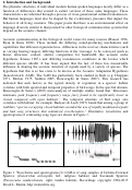 Cover page: Human language diversity and the acoustic adaptation hypthesis