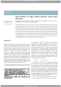 Cover page: Ag–Ru interface for highly efficient hydrazine assisted water electrolysis