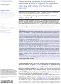 Cover page: Characterizing sustained social anxiety in individuals at clinical high risk for psychosis: trajectory, risk factors, and functional outcomes