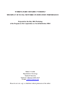 Cover page: Toward an Understanding of the Role of Social Networks on Employees' Performance