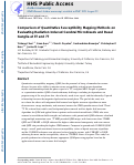 Cover page: Comparison of quantitative susceptibility mapping methods on evaluating radiation-induced cerebral microbleeds and basal ganglia at 3T and 7T.