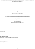 Cover page of Multispectral Imaging For Weed Discrimination: A Case Study From Riverside, California