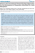 Cover page: Reverse and Conventional Chemical Ecology Approaches for the Development of Oviposition Attractants for Culex Mosquitoes