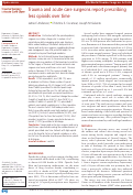 Cover page: Trauma and acute care surgeons report prescribing less opioids over time.