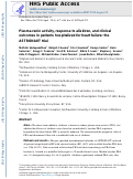 Cover page: Plasma renin activity, response to aliskiren, and clinical outcomes in patients hospitalized for heart failure: the ASTRONAUT trial