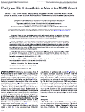 Cover page: Frailty and Hip Osteoarthritis in Men in the MrOS Cohort